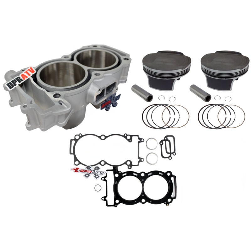 11 12 Polaris RZR XP 900 XP900 Cylinder & Pistons Full Motor Top End Rebuild Kit