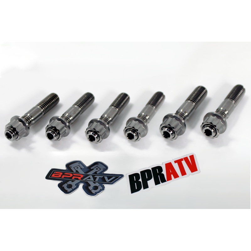 Blaster 200 Cylinder Head Studs Heavy Duty Allen Head Maxlock Titanium Stud Kit