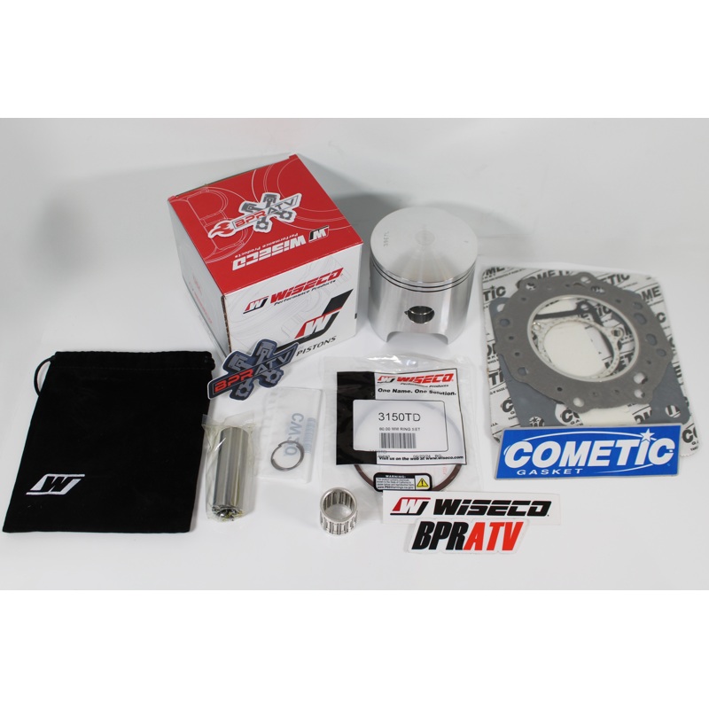 Honda Pilot FL400 80.50mm Bore Wiseco Piston Cometic Gasket Top End Rebuild Kit