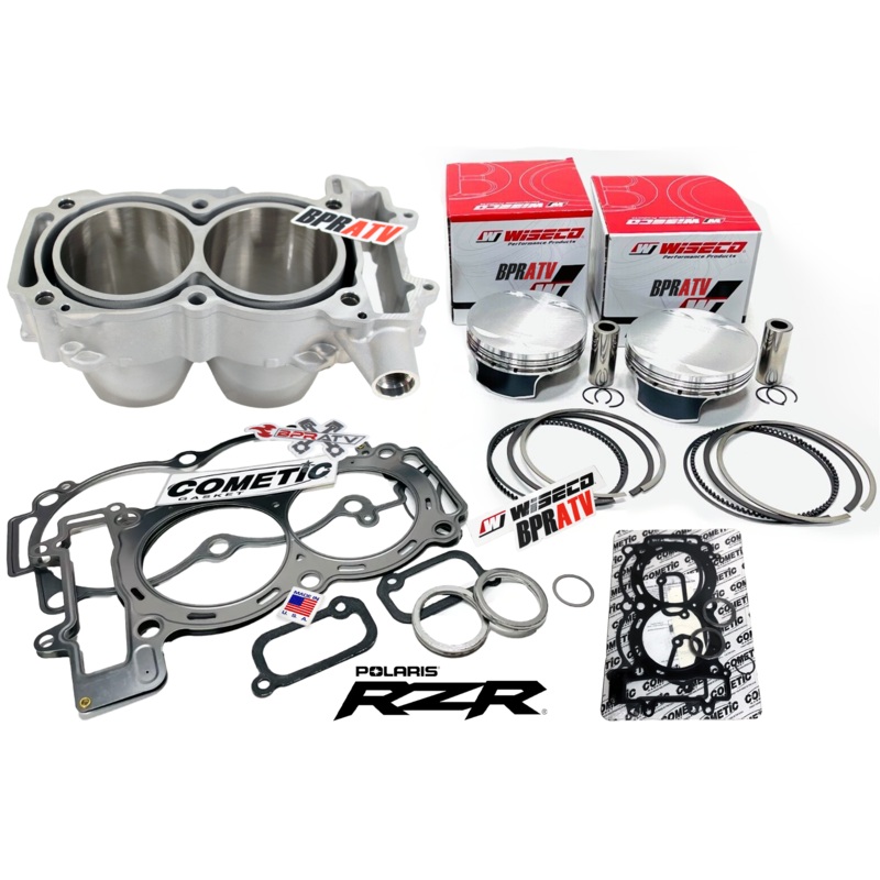Polaris RZR 4 900 XP900 Stock Cylinder 10.6:1 Wiseco Pistons Top End Rebuild Kit