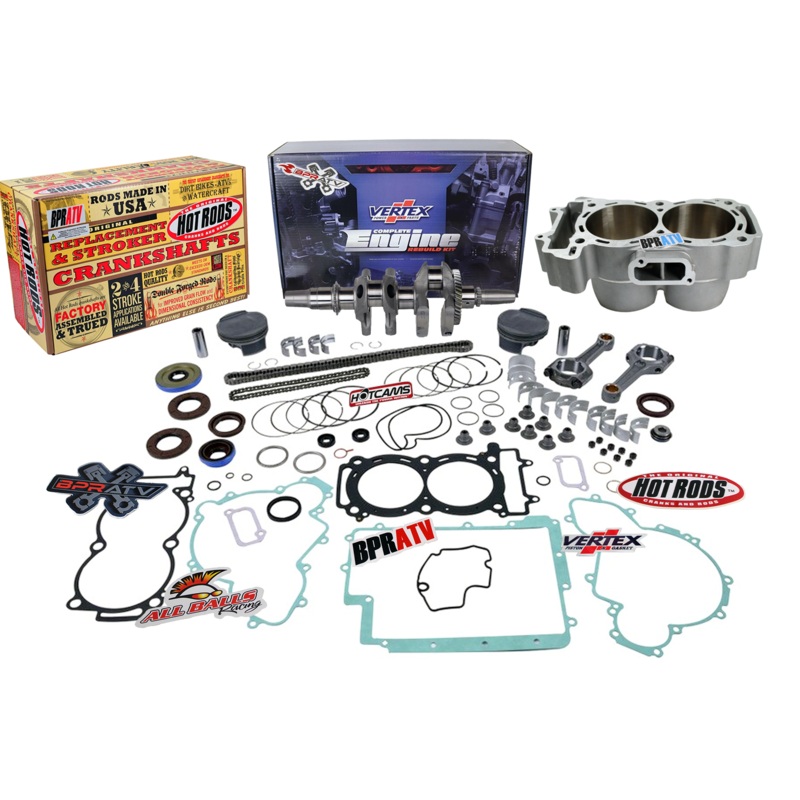 Polaris RZR XP 900 Complete Engine Rebuild Kit Crank Cylinder Pistons ‘2013-2014