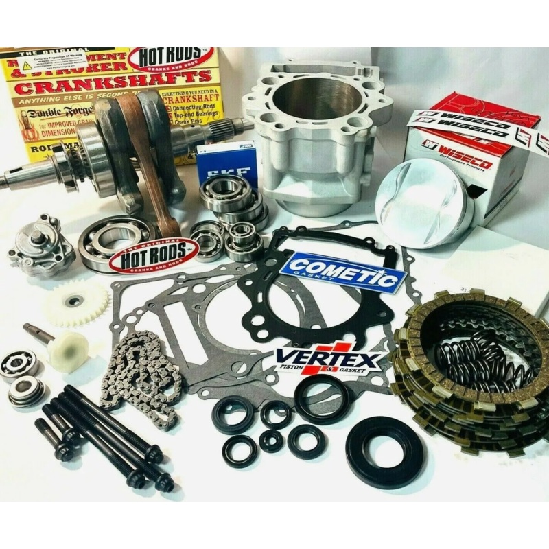 Raptor 700 Stock Rebuilt Motor Engine Top Bottom End Crankshaft Rebuild Part Kit