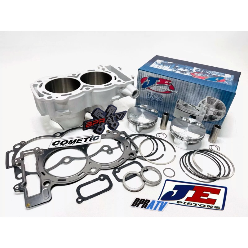 RZR XP 900 XP900 900cc 93mm Stock Bore Cylinder JE Pistons 11:1 Cometic Gaskets