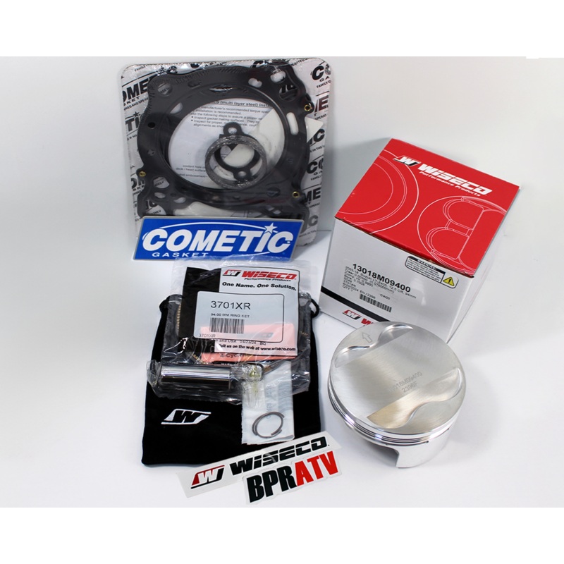 Suzuki DRZ 400 94mm +4 Big Bore  Wiseco Piston 12.5 Cometic Gasket Top Kit