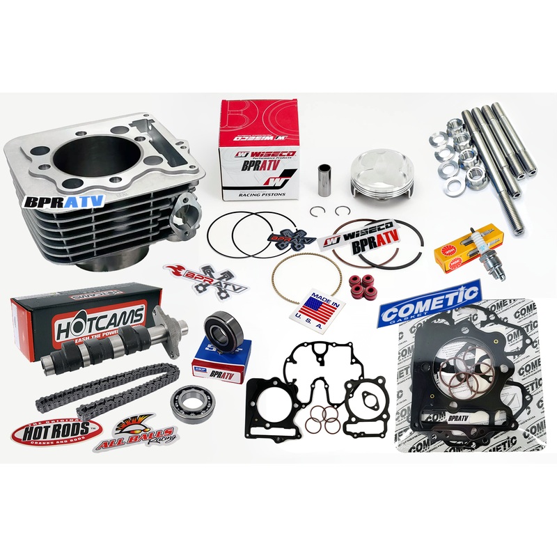 TRX400EX TRX 400X XR400 87mm Big Bore 11:1 High Comp Piston Stage 2 Hot Cam Kit