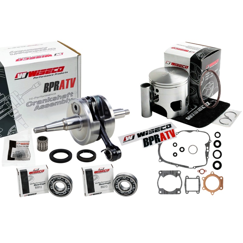 Yamaha Blaster 200 WISECO Crank Crankshaft 66mm Pro Lite Piston Seals Gasket Kit
