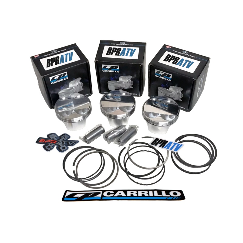 Yamaha YXZ1000R Stock Bore 80mm 10.5:1 Turbo Conversion CP Piston Kit YXZ 1000R