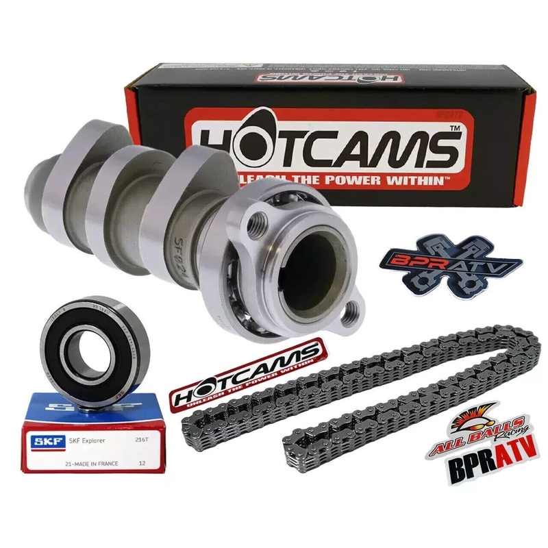 06-09 TRX450R Hotcams Hot Cams Stage 1 Camshaft OEM Upgrade Bearing & Chain Kit