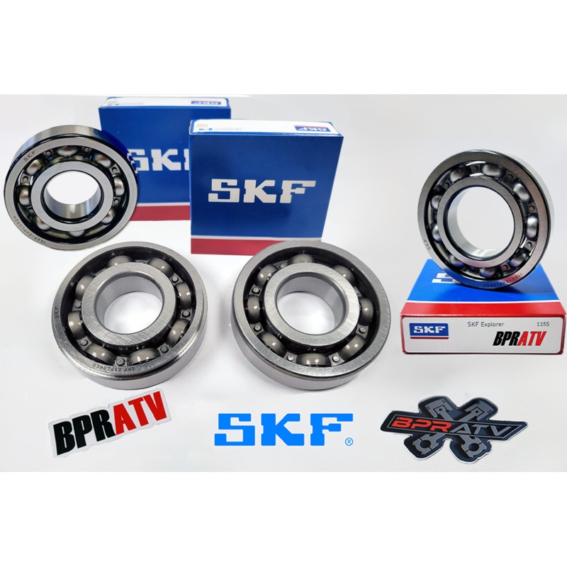 07-15 Yamaha Grizzly 700 Main Crank & Counter Balancer Bearings SKF Bearing Kit