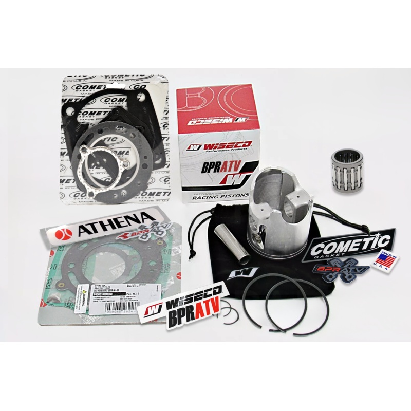 85 86 Honda TRX250R TRX ATC 250R Wiseco 68mm +2 Piston Athena Gasket Rebuild Kit