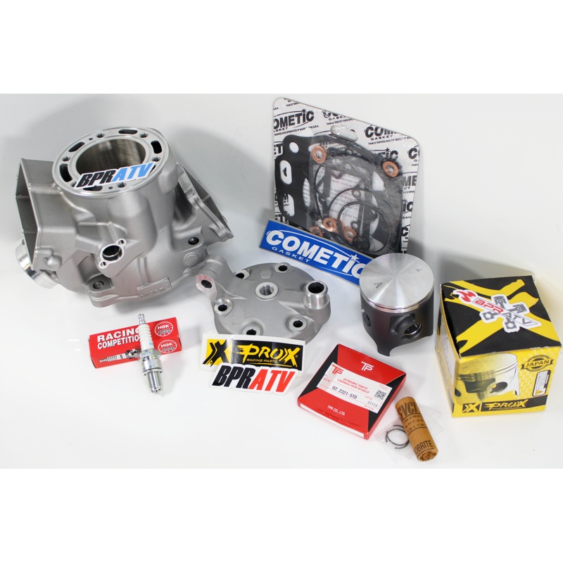 99+ Yamaha YZ250 YZ 250 Top End Rebuild Kit Cylinder Head ProX Piston & Cometic