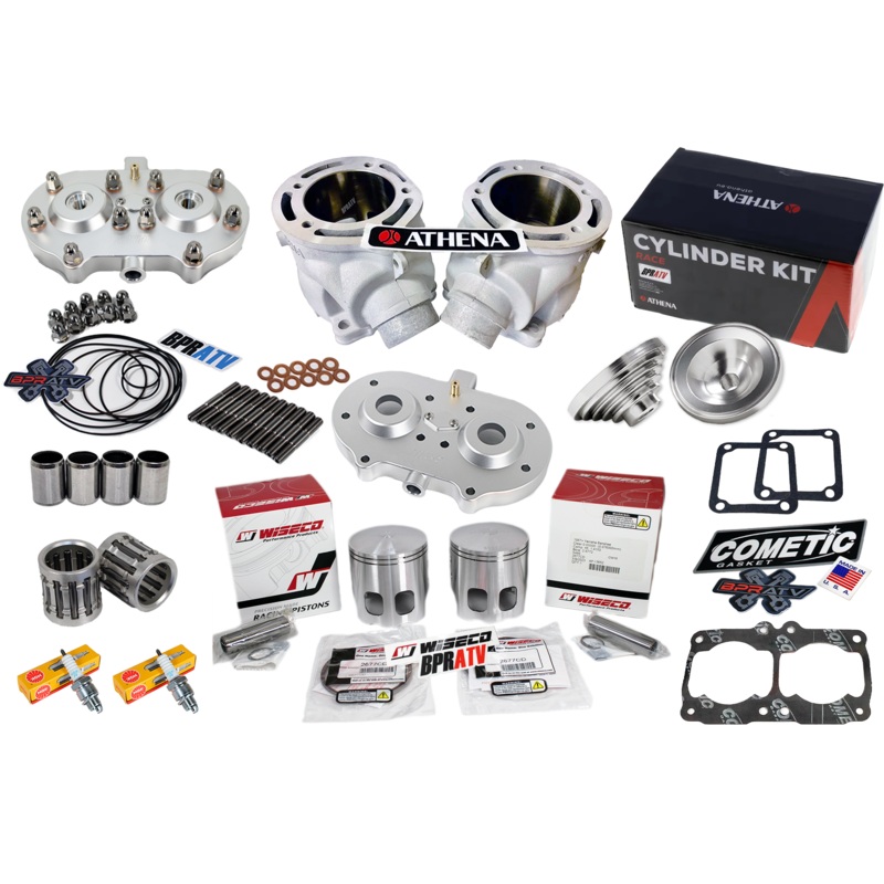Banshee Athena 421cc Cylinders WISECO Pistons Domes 68mm Big Bore Stroker +4 Cub