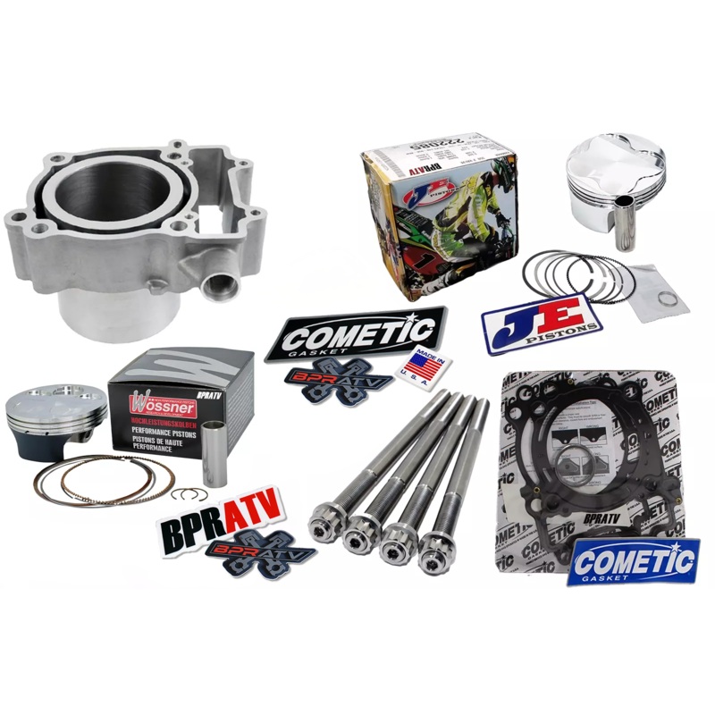 Best RZR Sportsman 570 Big Bore Kit 104mm Cylinder +5mm Piston Top End Assembly