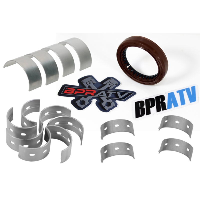 Polaris RZR Turbo Main Bearings & Seal Kit Upgraded PTO Crankshaft Seal Bearings