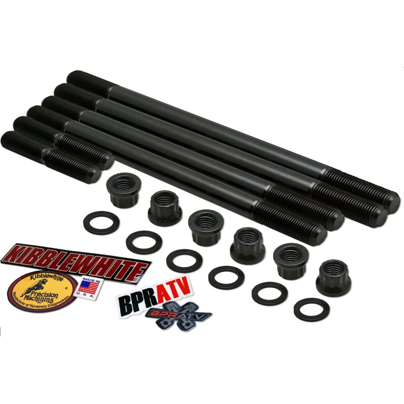 Yamaha Kodiak 700 Kibblewhite Cylinder Head Studs KPMI 80-82450 Head Bolts Stud