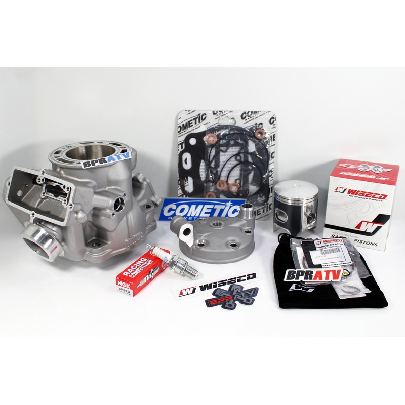 Yamaha YZ250 YZ 250 Top End Rebuild Kit Cylinder Head Wiseco Piston Cometic ’99+