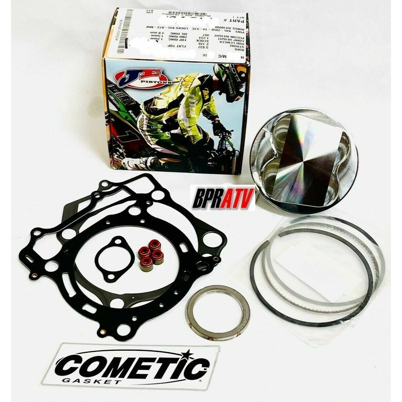 01-13 YZ250F WR250F 80mm +3 Big Bore Piston JE Cometic Gaskets Top End Rebuild