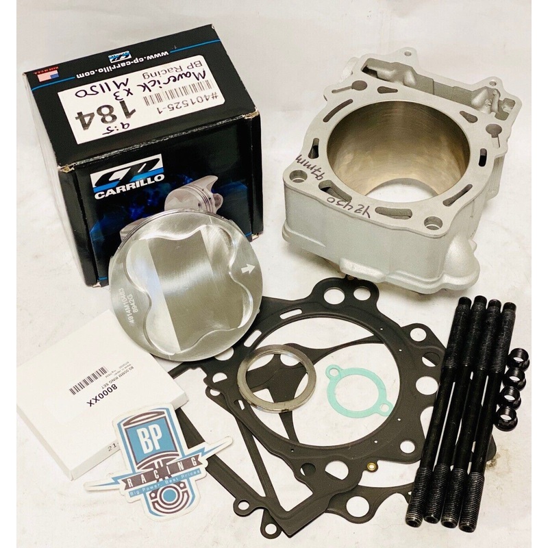 02-08 CRF450R CRF 450R Cylinder OEM Bore Top End Rebuild Kit Cometic Top Gasket