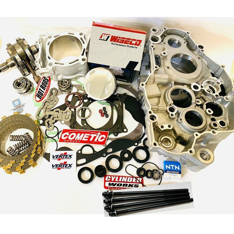 03-13 YZ250F YZ 250F Cases Complete Rebuilt Motor Engine Rebuild Kit Crankcases