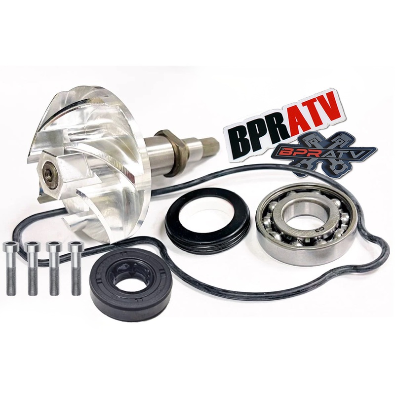03-13 YZ450F YZ 450F Billet Water Pump Rebuild Kit CNC Impeller Gear Shaft Seal