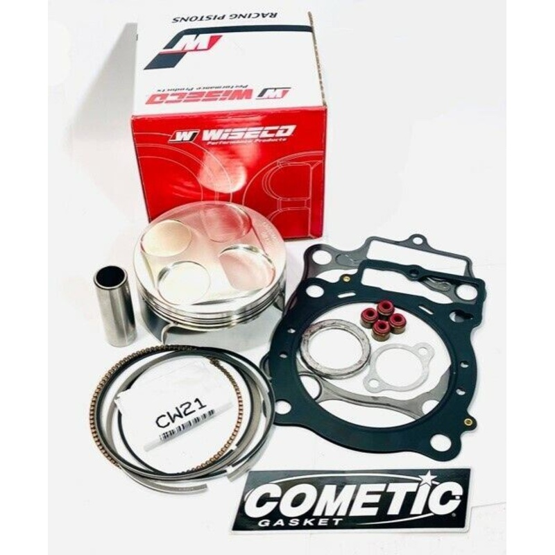 04 05 TRX450R 97mm Hi Comp Race Gas Big Bore Piston Gaskets Wiseco Racers Choice
