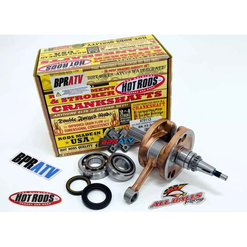 04 05 TRX450R TRX 450R Hotrods Stroker Crank +3 Crankshaft Rod Assembly Bearings