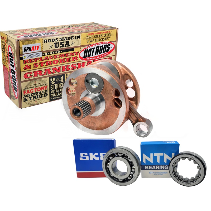 04-09 CRF250R CRF 250R 250X Hot Rods +1.5 Stroker Crankshaft Crank Main Bearings