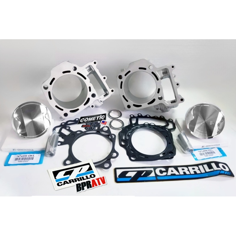 05-11 Brute Force Teryx750 85mm Cylinders CP Pistons Cometic Top End Rebuild Kit