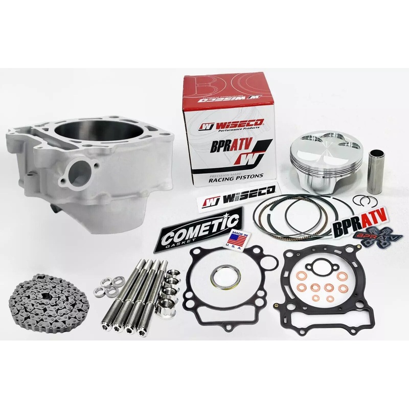 Best 10-17 YZ450F Top End Rebuild Kit Std Stock Bore Cylinder Upper Assembly Kit