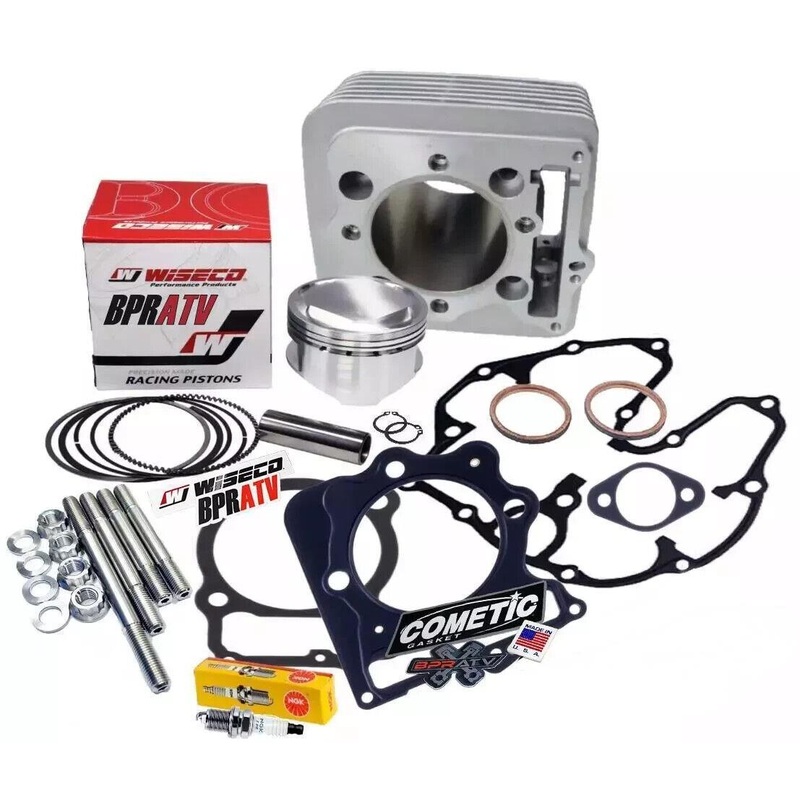 TRX400EX TRX 400EX 89mm 440cc Big Bore Race Gas Hi-Comp 12.5 Piston Top End Kit