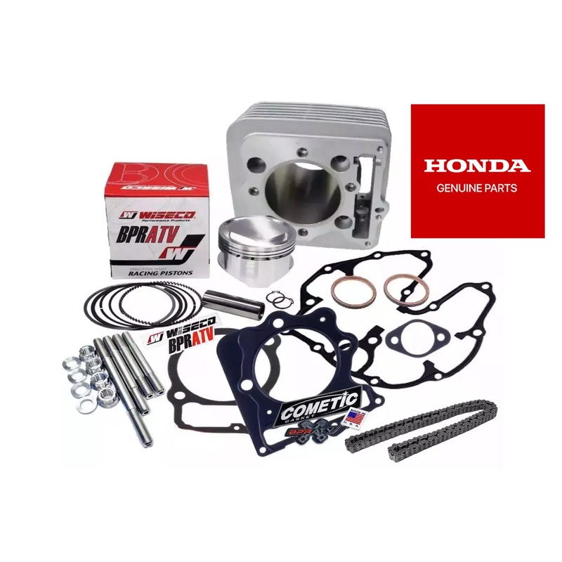 TRX400EX TRX 400EX Genuine Honda OEM Cylinder Wiseco Piston Top End Rebuild Kit