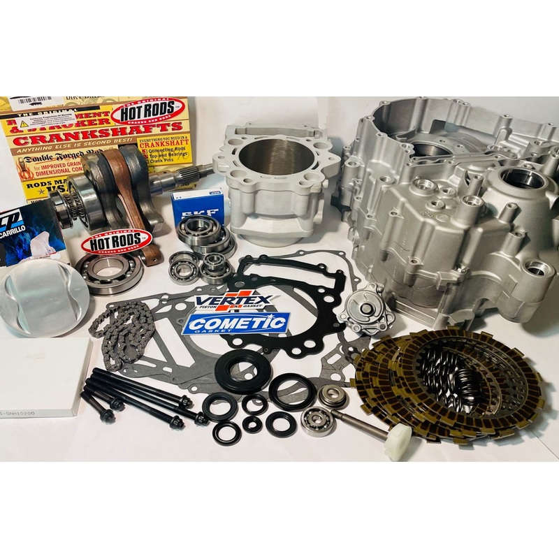 06-12 Raptor 700 700R Crank Cases 105.5 Big Bore Stroker Complete Rebuild Kit