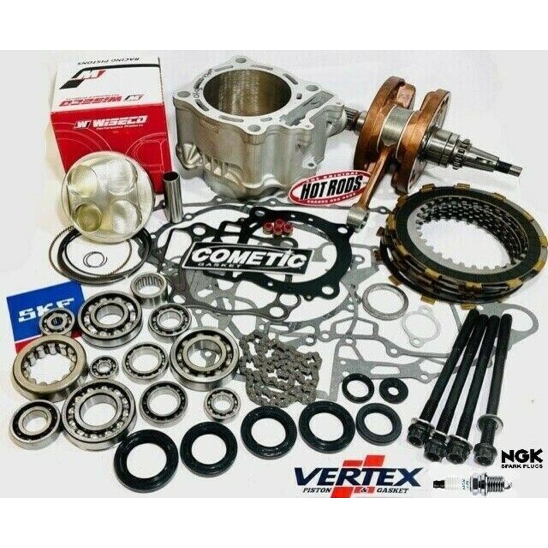 06+ TRX450R TRX 450R COMPLETE Motor Engine Top Bottom End Rebuild Kit Clutch Kit