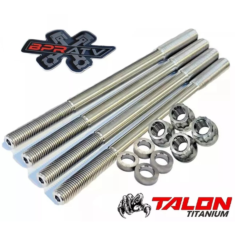 06+ TRX450R TRX 450R Cylinder Head Studs Stud Kit Heavy Duty After Market Bolts