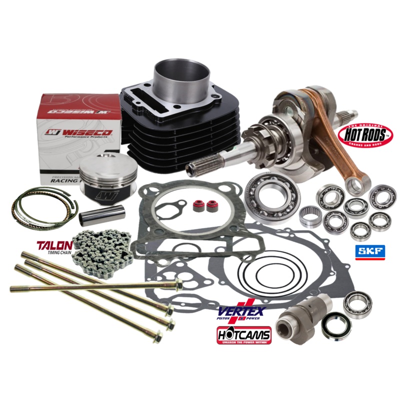 07-13 Raptor 350 Big Bore Rebuild Kit 84mm Top Bottom End Stage 2 Hotcam Redo