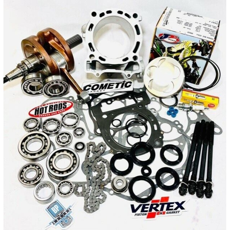 09-12 CRF450R CRF 450R Big Bore Stroker 100m Cylinder 515cc Complete Rebuild Kit