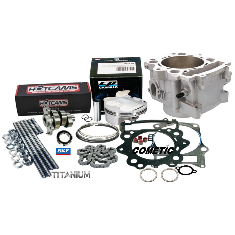 09+ Raptor 700 Top End Rebuild Kit Hotcam Stock Cylinder Piston Stage 1 Hot Cam