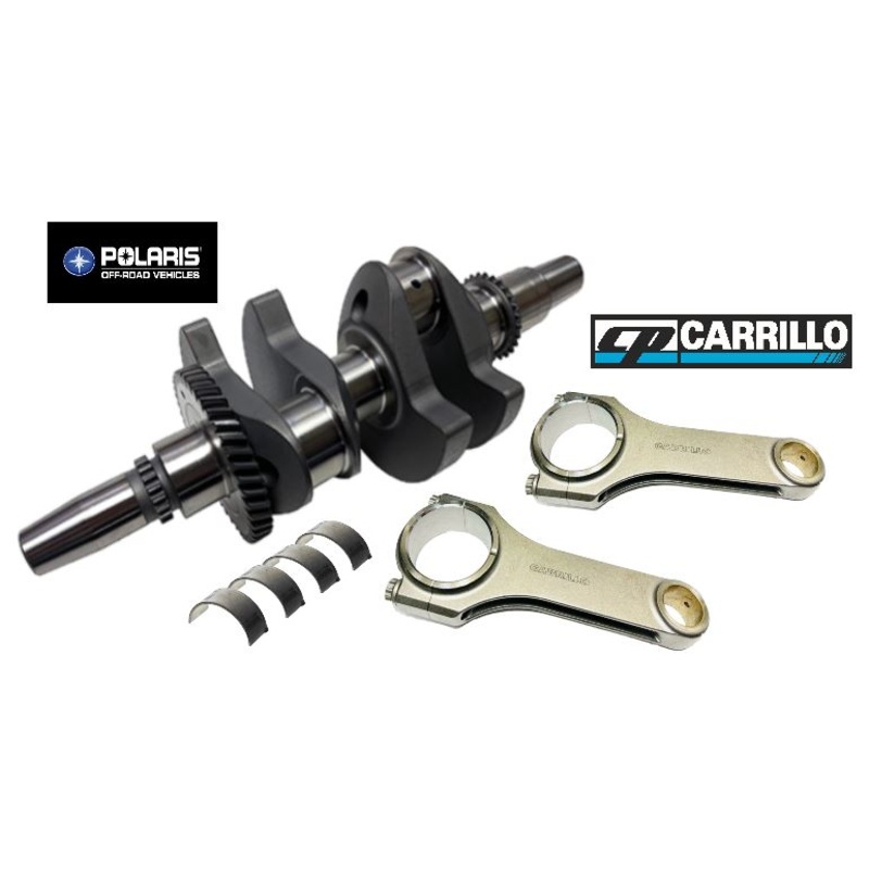 11 12 RZR XP 900 OEM Crank Carrillo Rods 1204528 Crankshaft CP-Carrillo Rod Pair