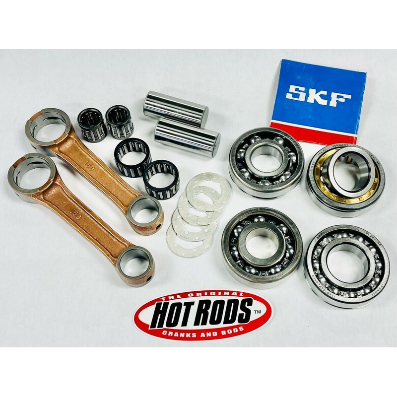 Banshee 14mm Billet Stroker Crank Rebuild 125mm Rods Bearings Complete Parts Kit