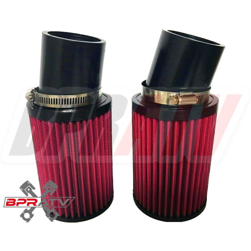 Banshee 28mm Carb Filters K&N Style Pod Filters Filter Set Pair Keihin KN Style