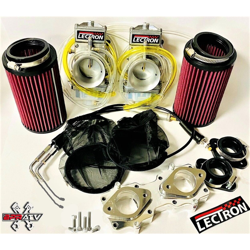 Banshee 34 mil Lectron Lectrons Carbs Carb Kit Complete 34mm Electron Cub Serval