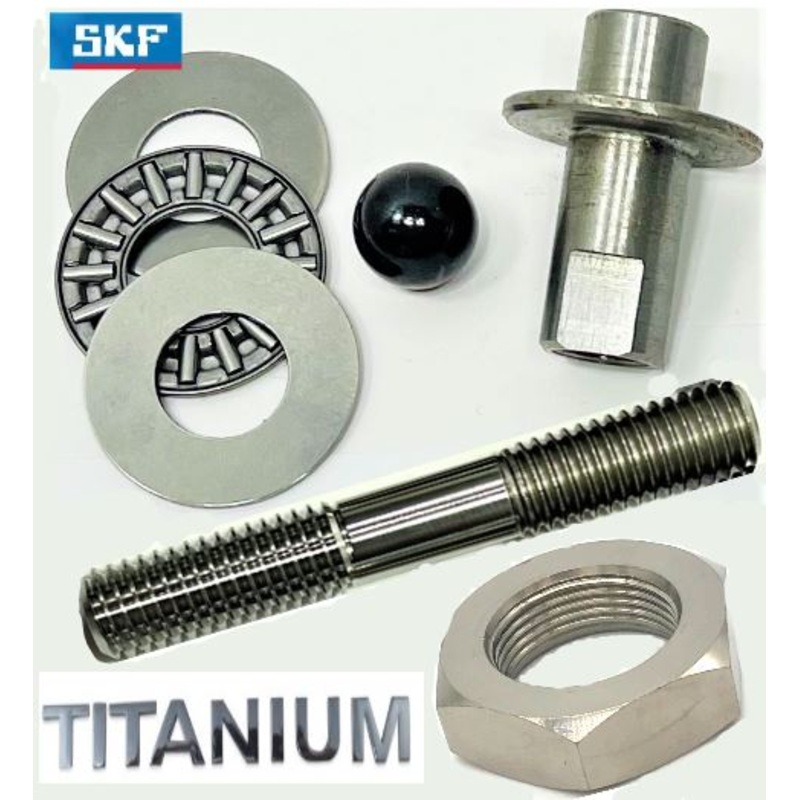 Banshee 350 Billet Clutch Pusher SKF Bearing Titanium Hub Lock Hex Nut Screw Kit