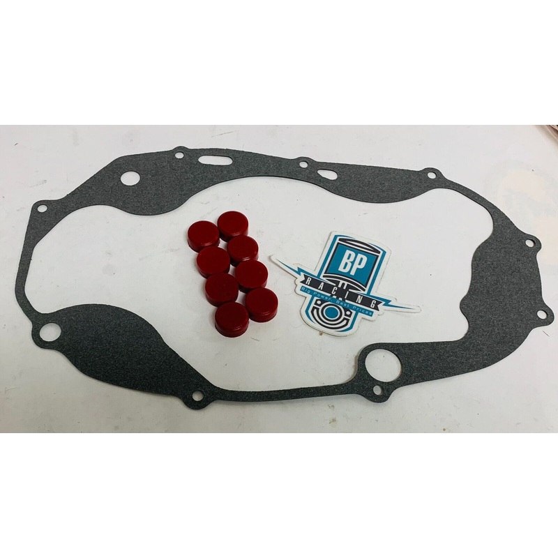 Banshee 350 UPP Clutch Basket RED Cushions Bushings Set Cover Gasket Heavy Duty