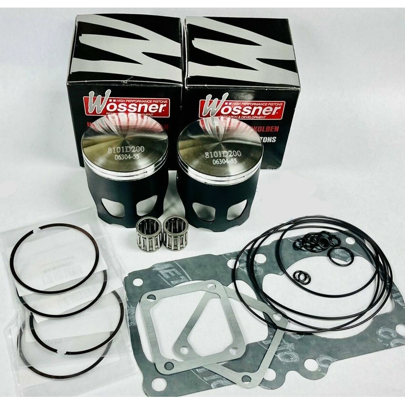 Banshee 350 Wossner Pistons Stock Bore Forged Piston Gaskets Top End Rebuild Kit