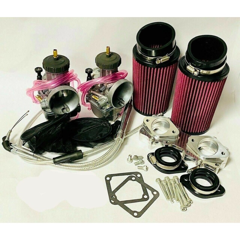 Banshee 35mm 35 Mil Carb Kit PWK Style Knock Off Carbs Carburetor Complete Kit