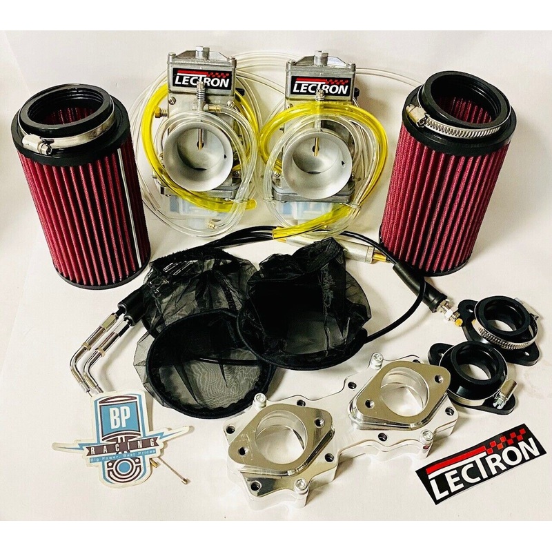 Banshee 40mm Lectron HV High Velocity Lectrons Carbs DRAG RACE Carb Kit Complete
