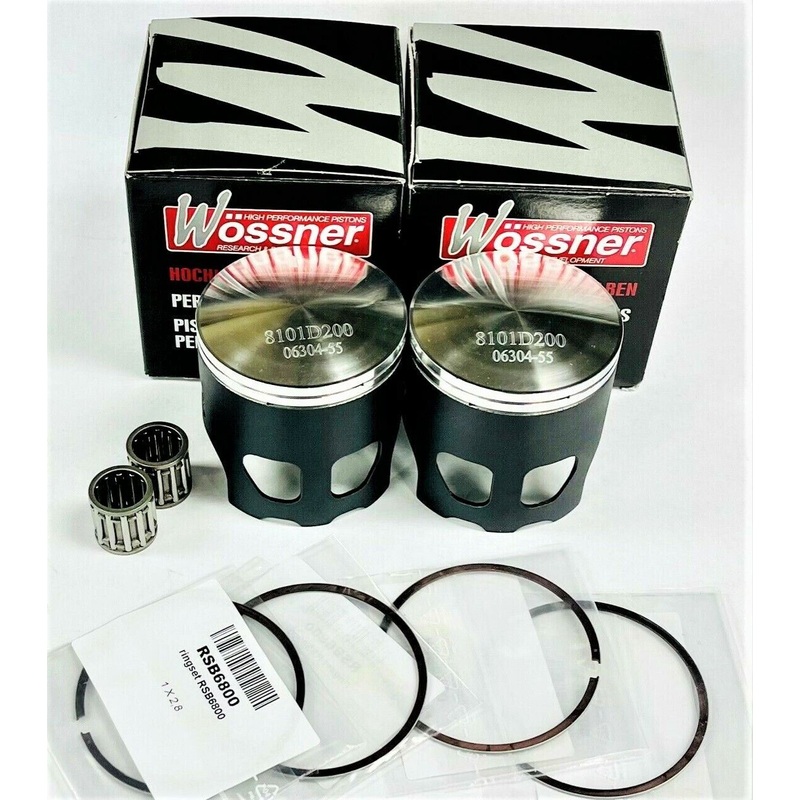 Banshee 421 Big Bore Pistons Cub Athena 4 mil Wossner Coated Piston Set Bearings