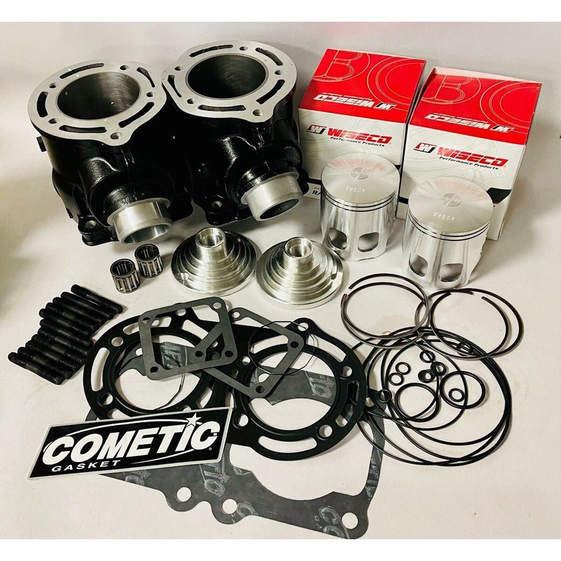 Banshee 421 Big Bore Stroker 68 Sleeved Ported Cylinders Domes Cheater Kit