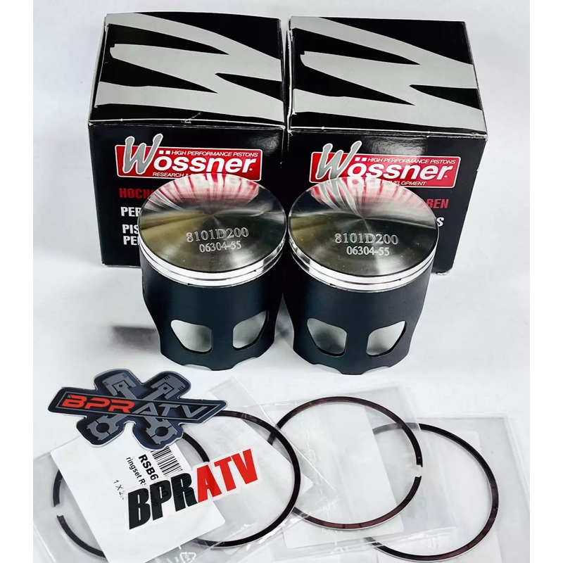 Banshee 421 Cub Serval Athena 68m Big Bore Stroker Wossner Forged Coated Pistons