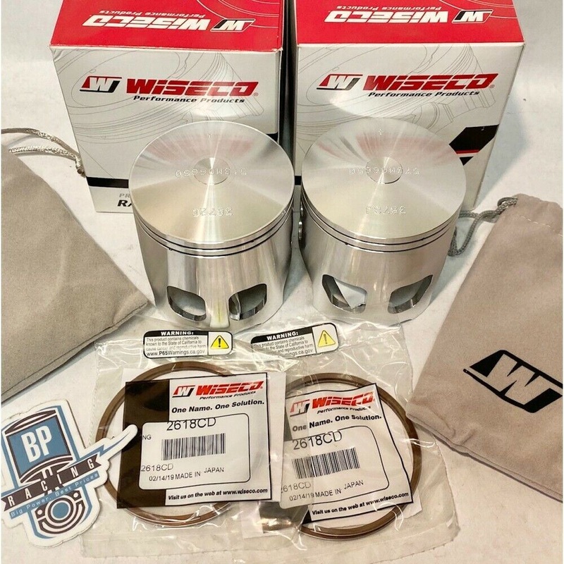 Banshee 421 Cub Serval Wiseco Pistons 68mm Big Bore 4mm Wiseco 573M06800 Piston
